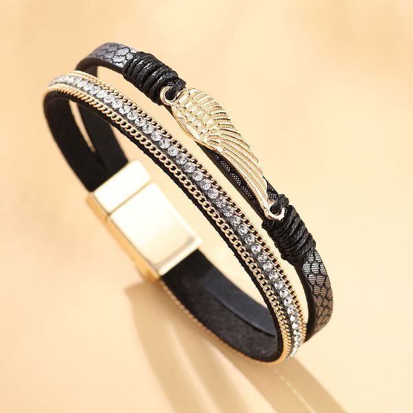 2021 fashion simple ins niche design angel wing bracelet female jewelry, Golden;silver
2021 fashion simple ins niche design angel wing bracelet female jewelry, Golden;silver