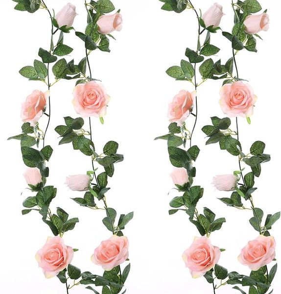 yooap 1.8m artificial rose flowers wedding garland ivy decoration fake silk vine for party arch home decor string decorative & wreaths
yooap 1.8m artificial rose flowers wedding garland ivy decoration fake silk vine for party arch home decor string decorative & wreaths
