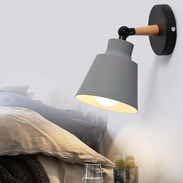 220v bedside wall light e27 lamps for living room macaroon nordic black white gray modern sconce lampara pared lamp
220v bedside wall light e27 lamps for living room macaroon nordic black white gray modern sconce lampara pared lamp
