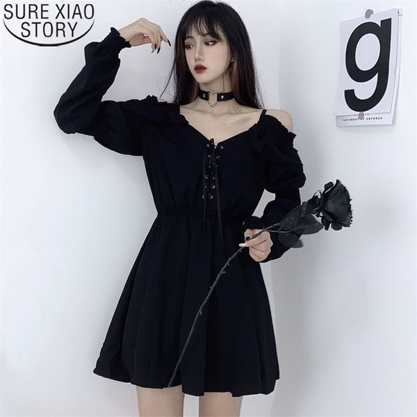 women short dress party plus size v-neck black summer off shoulder long sleeve sling ladies es robe 13434 210506, Black;gray
women short dress party plus size v-neck black summer off shoulder long sleeve sling ladies es robe 13434 210506, Black;gray