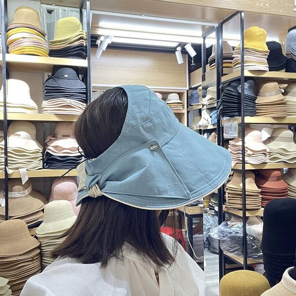 wide brim hats 202105-js summer big bowknot without sport beach street lady sun cap women leisure holiday hat, Blue;gray
wide brim hats 202105-js summer big bowknot without sport beach street lady sun cap women leisure holiday hat, Blue;gray
