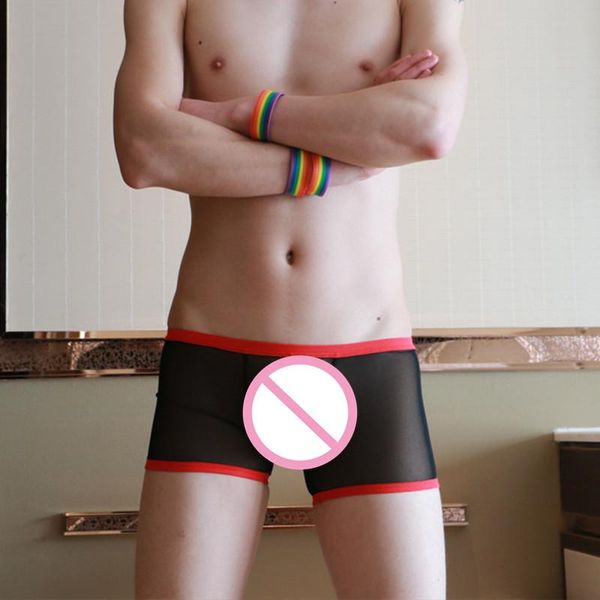 underpants men underwear boxer shorts trunks gay mens transparent silk brand boxers home sleepwear, Black;white
underpants men underwear boxer shorts trunks gay mens transparent silk brand boxers home sleepwear, Black;white