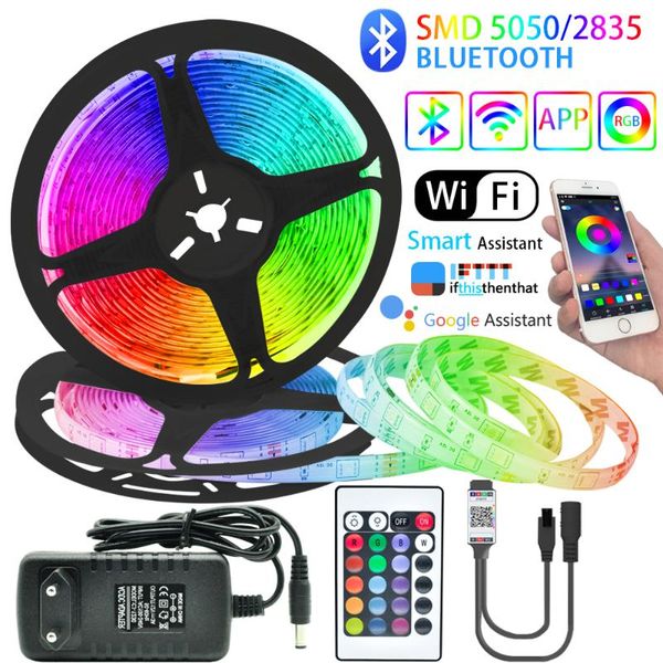 strip lights bluetooth wifi controller rgb smd 2835 flexible ribbon backlight decoration tv computer bedroom diode tape led strips
strip lights bluetooth wifi controller rgb smd 2835 flexible ribbon backlight decoration tv computer bedroom diode tape led strips
