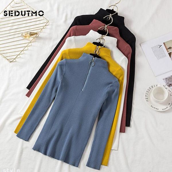 women's sweaters sedutmo winter turtleneck sweater women pullovers harajuku knitted long sleeve slim black jumper tunic ed846, White;black
women's sweaters sedutmo winter turtleneck sweater women pullovers harajuku knitted long sleeve slim black jumper tunic ed846, White;black