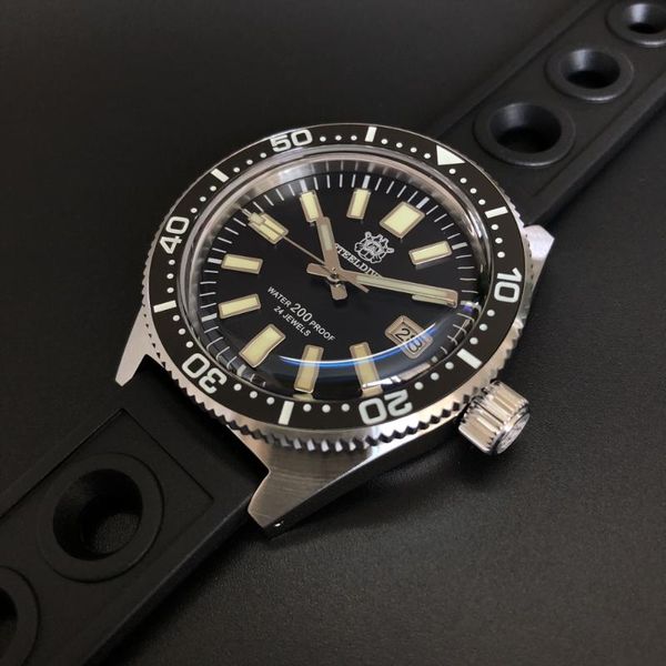 arrival 2021 sd1962 steeldive brand 200m water resistant ceramic bezel lid shape 15.6mm sapphire glass mens dive watch wristwatches, Slivery;brown
arrival 2021 sd1962 steeldive brand 200m water resistant ceramic bezel lid shape 15.6mm sapphire glass mens dive watch wristwatches, Slivery;brown