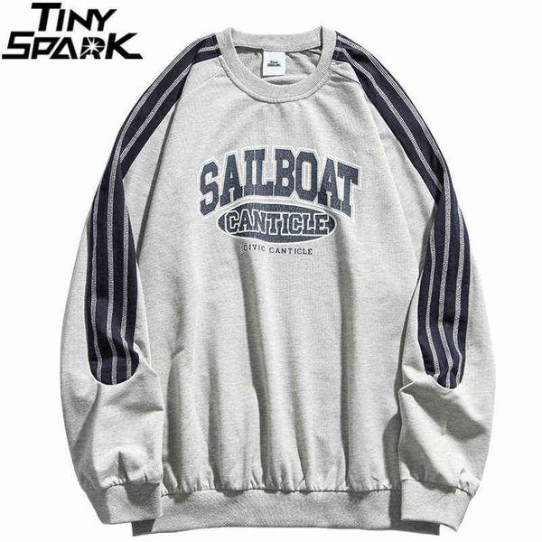 men hip hop striped patchwork sweatshirt streetwear letter print pullover harajuku cotton spring fashion thin sweat shirt 211106, Black
men hip hop striped patchwork sweatshirt streetwear letter print pullover harajuku cotton spring fashion thin sweat shirt 211106, Black