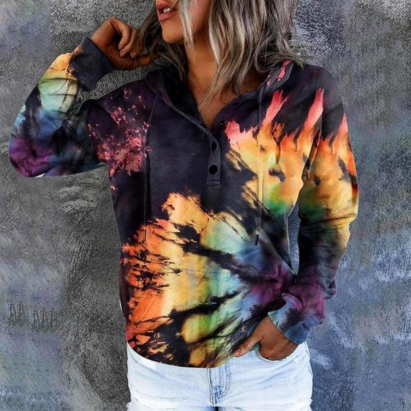 women's hoodies & sweatshirts autumn and winter 2021 large size street tie dye printing coat casual hooded fashion t6, Black
women's hoodies & sweatshirts autumn and winter 2021 large size street tie dye printing coat casual hooded fashion t6, Black