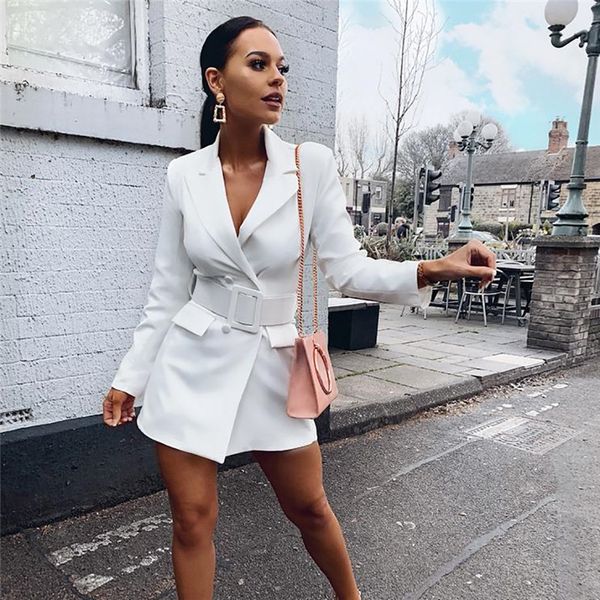 women's jackets arrival lapel double breasted belt long sleeve deep v-neck dress coat jacket outwear fall female oj0n, Black;brown
women's jackets arrival lapel double breasted belt long sleeve deep v-neck dress coat jacket outwear fall female oj0n, Black;brown