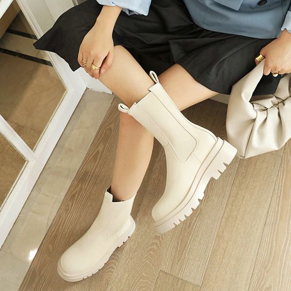 dress shoes zawsthia round toe platform womens boots luxury brand high winter fleece warm anti-skid woman chelsea booties bota, Black
dress shoes zawsthia round toe platform womens boots luxury brand high winter fleece warm anti-skid woman chelsea booties bota, Black