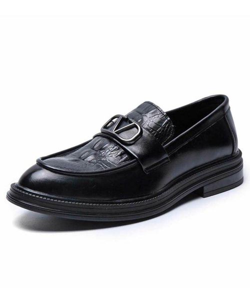 men's handmade black crocodile pattern metal buckle formal loafer shoes retro classic fashion all-match business casual zq0069 dress
men's handmade black crocodile pattern metal buckle formal loafer shoes retro classic fashion all-match business casual zq0069 dress