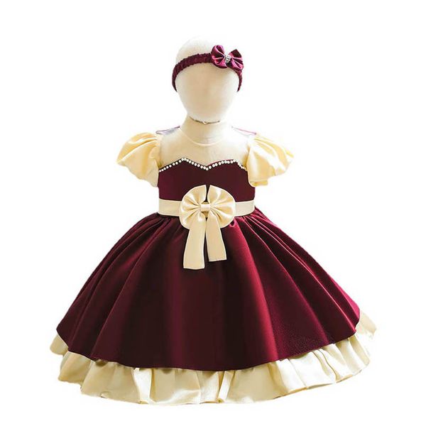 girls dresses baby dress lace pettiskirt bow birthday party wedding princess kids clothes short-sleeved infant wear bows headbands 2pcs b900, Red;yellow
girls dresses baby dress lace pettiskirt bow birthday party wedding princess kids clothes short-sleeved infant wear bows headbands 2pcs b900, Red;yellow
