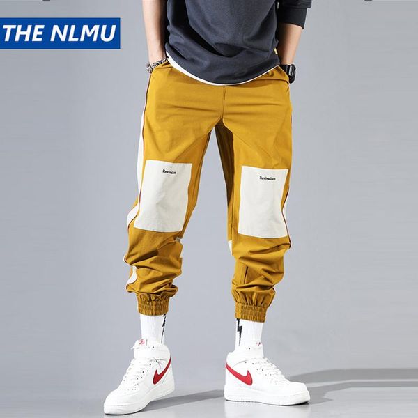 men's pants 2021 hip color patchwork cargo joggers harem pant men streetwear punk hop casual trousers male wo139, Black
men's pants 2021 hip color patchwork cargo joggers harem pant men streetwear punk hop casual trousers male wo139, Black