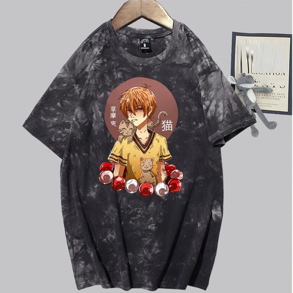 men's t-shirts souma kyo print t-shirt harajuku anime fruits basket street style tie dye casual fashion clothes hip hop tees, White;black
men's t-shirts souma kyo print t-shirt harajuku anime fruits basket street style tie dye casual fashion clothes hip hop tees, White;black