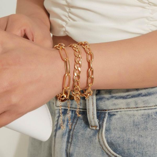 boho gold bracelet for woman charm multi-layer bamboo thick chain metal retro stitching fashion female jewelry bracelets, Golden;silver
boho gold bracelet for woman charm multi-layer bamboo thick chain metal retro stitching fashion female jewelry bracelets, Golden;silver