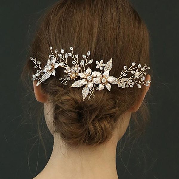 hair clips & barrettes simsly headbands bride pearl wedding combs flower gold bridal hairpiece wdding accessories for women and girls tiaras, Golden;silver
hair clips & barrettes simsly headbands bride pearl wedding combs flower gold bridal hairpiece wdding accessories for women and girls tiaras, Golden;silver