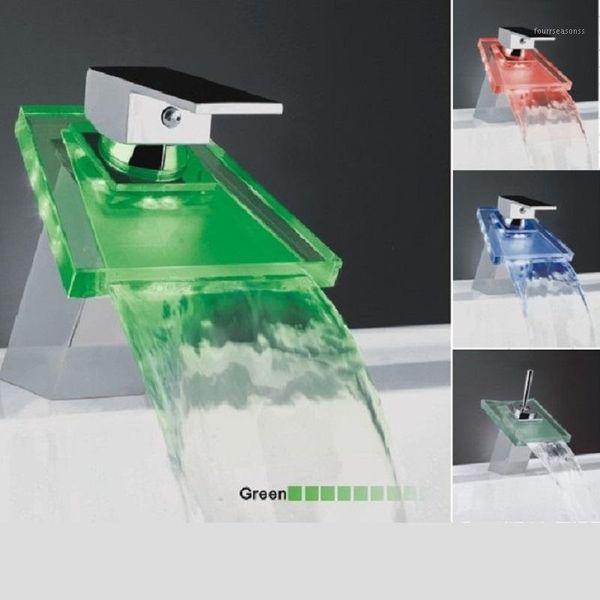 bathroom sink faucets led waterfall basin faucet light with lights change color according to water temperature1
bathroom sink faucets led waterfall basin faucet light with lights change color according to water temperature1