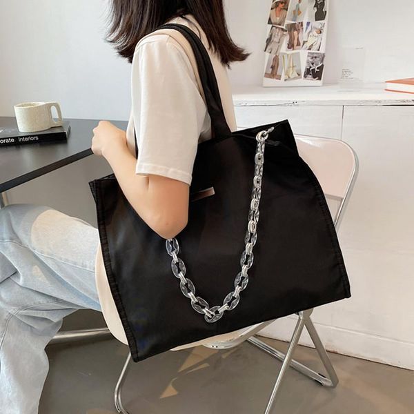 evening bags large capacity casual totes for women nylon shopper bag designer handbag female big oxford chain shoulder
evening bags large capacity casual totes for women nylon shopper bag designer handbag female big oxford chain shoulder