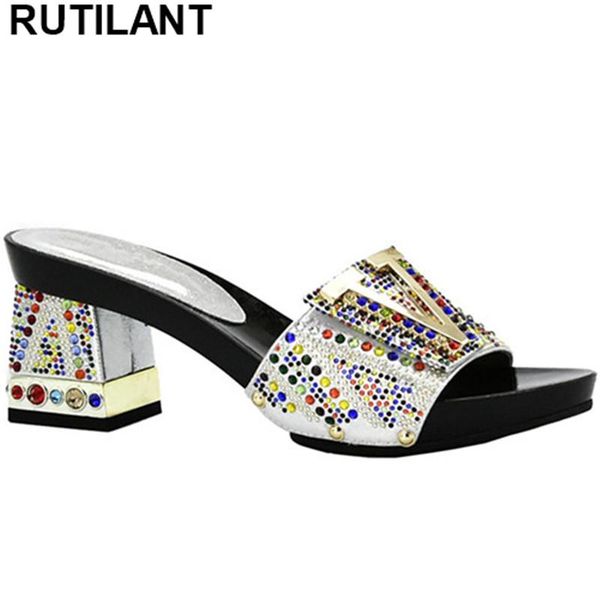 dress shoes arrival ladies women high heels pumps sapato feminino slip on summer slipper shoe decorated with rhinestone, Black
dress shoes arrival ladies women high heels pumps sapato feminino slip on summer slipper shoe decorated with rhinestone, Black