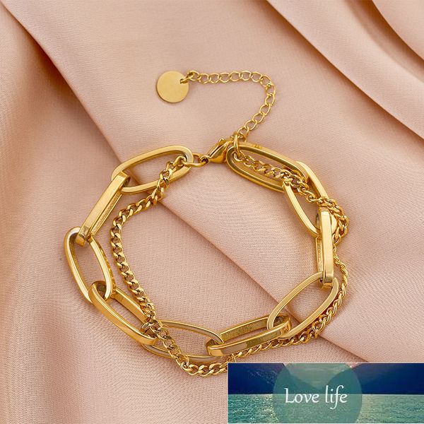 fashion link chain stainless steel bangle bracelet for women exquisite gold metal bracelet jewelry girl beach gift factory price expert desi, Golden;silver
fashion link chain stainless steel bangle bracelet for women exquisite gold metal bracelet jewelry girl beach gift factory price expert desi, Golden;silver