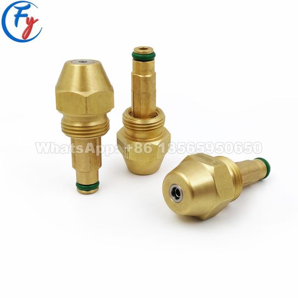 brass oil or fuel spraying jet burner nozzle, air atomizing used nozzle for diesel watering equipments
brass oil or fuel spraying jet burner nozzle, air atomizing used nozzle for diesel watering equipments