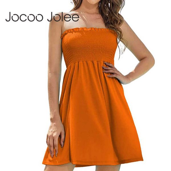 jocoo jolee women strapless solid skinny off shoulder backless sleveless ruched summer mini dress party club streetwear 210619, Black;gray
jocoo jolee women strapless solid skinny off shoulder backless sleveless ruched summer mini dress party club streetwear 210619, Black;gray