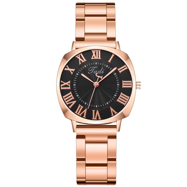 wristwatches ladies watch rose gold stainless steel dial analog quartz clock feminino montre femme, Slivery;brown
wristwatches ladies watch rose gold stainless steel dial analog quartz clock feminino montre femme, Slivery;brown