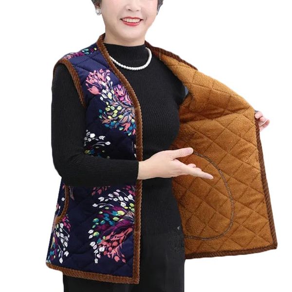 women's vests autumn winter women plus velvet short vest cotton jacket print size xl-5xl female waistcoat middle-aged mother clothes, Black;white
women's vests autumn winter women plus velvet short vest cotton jacket print size xl-5xl female waistcoat middle-aged mother clothes, Black;white