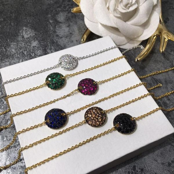 high fashion rose gold silver color crystal round bracelet luxury design for women bangle party wedding fine jewelry, Black
high fashion rose gold silver color crystal round bracelet luxury design for women bangle party wedding fine jewelry, Black