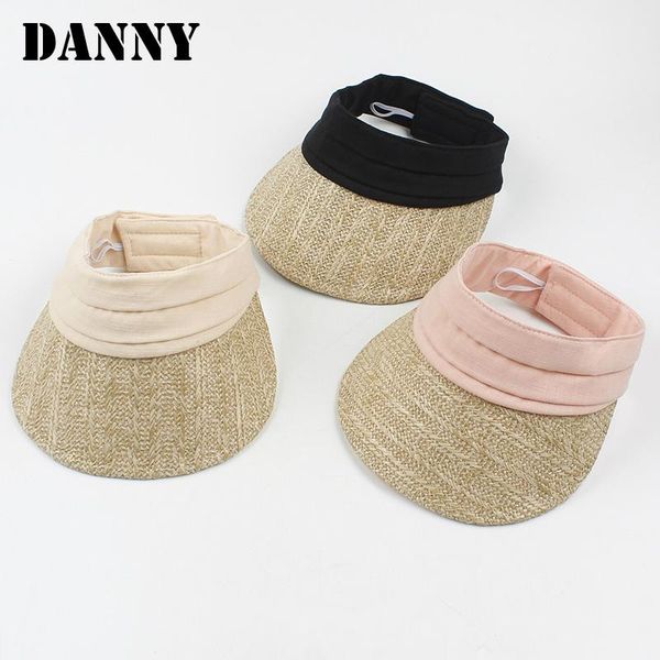 wide brim hats korean version of pure color simple double-sided wear women's straw sun hat beach leisure travel vacation, Blue;gray
wide brim hats korean version of pure color simple double-sided wear women's straw sun hat beach leisure travel vacation, Blue;gray