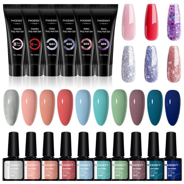 nail gel nails polish 10/16 pcs poly with set semi permanent varnish for extension all manicure, Red;pink
nail gel nails polish 10/16 pcs poly with set semi permanent varnish for extension all manicure, Red;pink