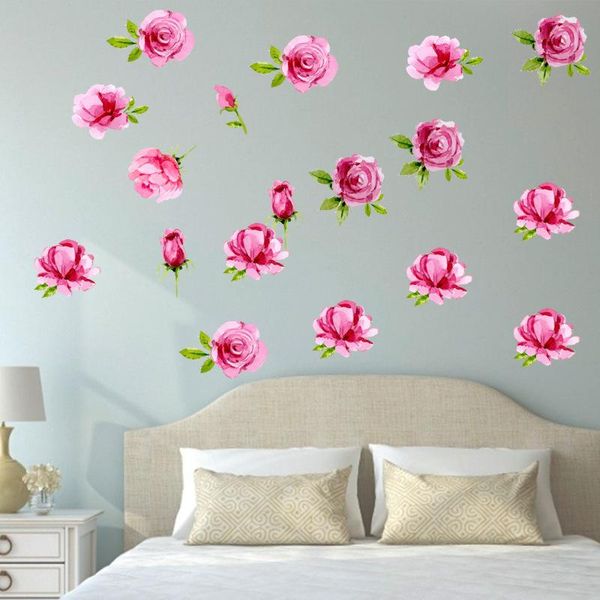 wall stickers pink rose sticker occident decoration mural painting bedroom living room personalized diy flowers low-cost surprise
wall stickers pink rose sticker occident decoration mural painting bedroom living room personalized diy flowers low-cost surprise