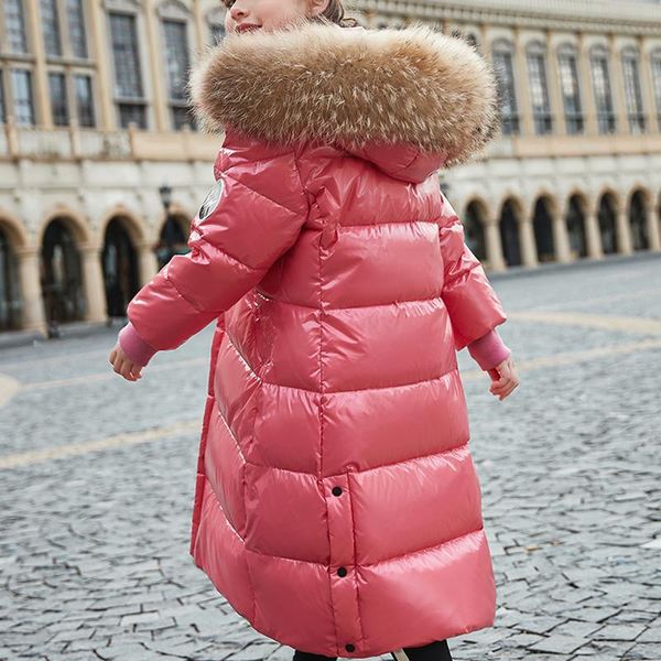 down coat hssczl boy girls white duck jacket 2021 winter thicken long style big fur callar overcoat outerwear children clothes, Blue;gray
down coat hssczl boy girls white duck jacket 2021 winter thicken long style big fur callar overcoat outerwear children clothes, Blue;gray