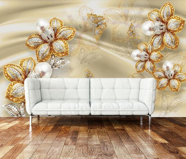 wallpapers custom po wallpaper large wall painting background paper golden jewelery flower tv mural
wallpapers custom po wallpaper large wall painting background paper golden jewelery flower tv mural
