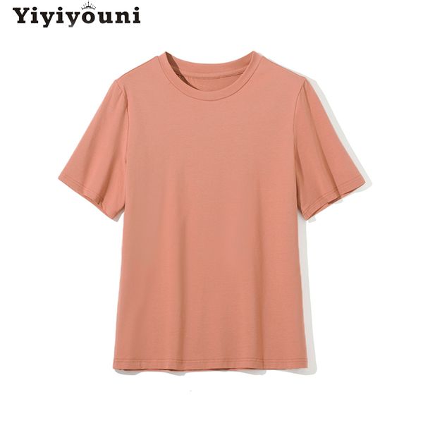 yiyiyouni solid casual basic t-shirt women summer short sleeve cotton tee-shirt women o-neck black white korean female 2021
yiyiyouni solid casual basic t-shirt women summer short sleeve cotton tee-shirt women o-neck black white korean female 2021
