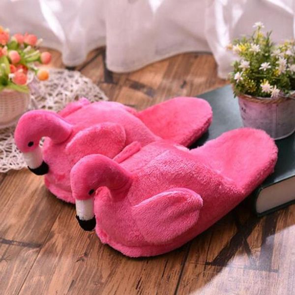 women winter warm ful slippers cotton flamingo animals home indoor house shoes woman b205, Black
women winter warm ful slippers cotton flamingo animals home indoor house shoes woman b205, Black