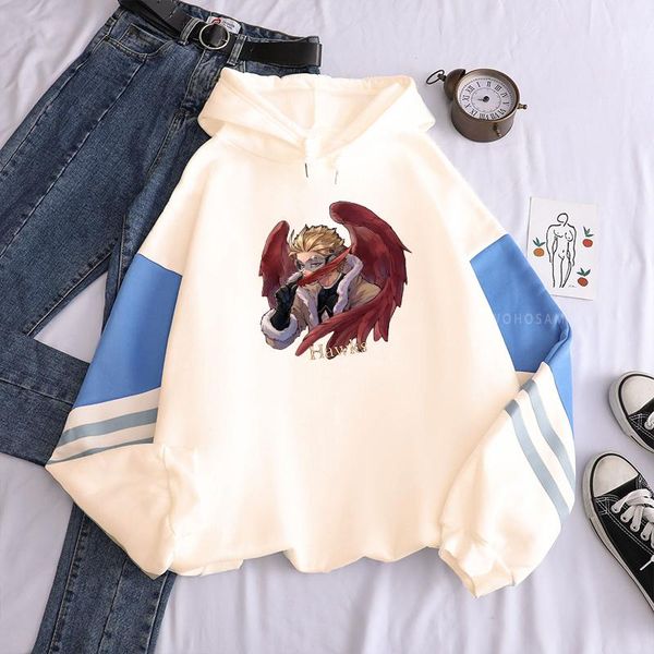 men's hoodies & sweatshirts harajuku anime eagle boys my hero academia hawks hoodie men funny cartoon cool graphic streetwear oversized, Black
men's hoodies & sweatshirts harajuku anime eagle boys my hero academia hawks hoodie men funny cartoon cool graphic streetwear oversized, Black