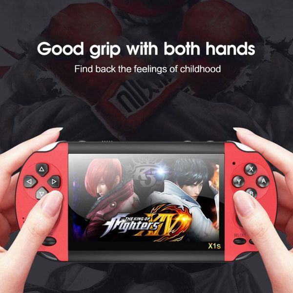 game controllers & joysticks x1s 4.3-inch handheld console built-in 10000 games video consoles classic dual-shake 8g support tv
game controllers & joysticks x1s 4.3-inch handheld console built-in 10000 games video consoles classic dual-shake 8g support tv