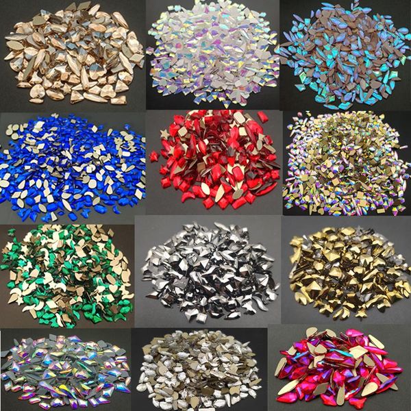 nail art decorations multi shape 100pcs/pack rhinestones flatback glass crystals ab for design, Silver;gold 
nail art decorations multi shape 100pcs/pack rhinestones flatback glass crystals ab for design, Silver;gold