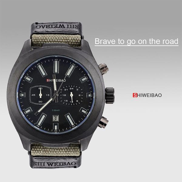 wristwatches shiweibao watches men sport date men's quartz clock man casual military waterproof wrist watch relogio masculino, Slivery;brown
wristwatches shiweibao watches men sport date men's quartz clock man casual military waterproof wrist watch relogio masculino, Slivery;brown