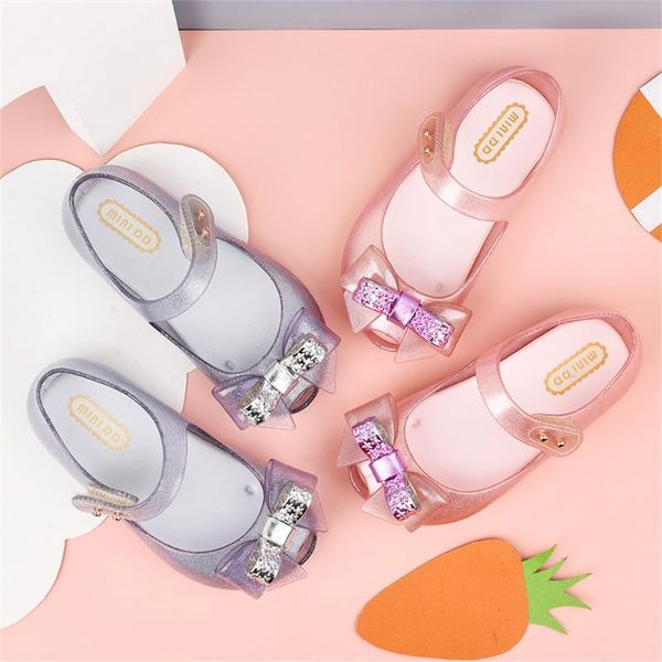sandals 2021 apring and summer small bow jelly shoes girls princess transparent flashing children's sandal dd021, Black;red
sandals 2021 apring and summer small bow jelly shoes girls princess transparent flashing children's sandal dd021, Black;red