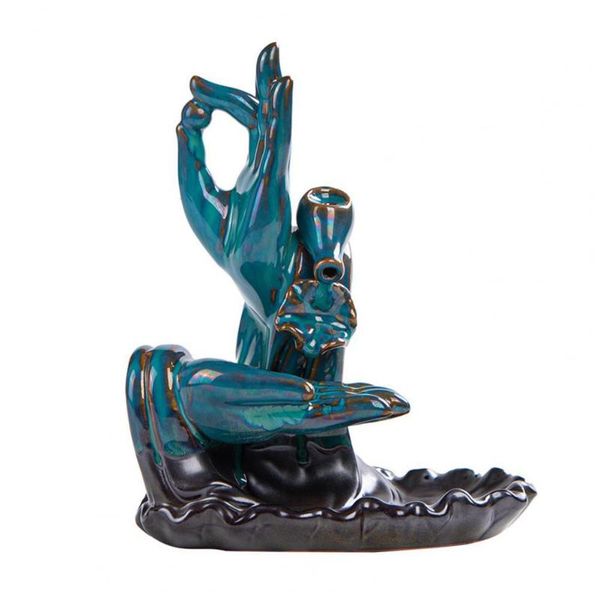 fragrance lamps smoke waterfall backflow ceramic burner censer with non-slip cushion 50 incense
fragrance lamps smoke waterfall backflow ceramic burner censer with non-slip cushion 50 incense