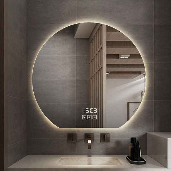 mirrors 50cm round double touch switch led tricolor dimming human body induction smart mirror with lamp bathroom makeup mirro
mirrors 50cm round double touch switch led tricolor dimming human body induction smart mirror with lamp bathroom makeup mirro