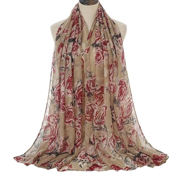 scarves ethnic floral printed viscose scarf hijabs fashion flower women shawls big size muslim head wraps mufflers stoles women's cape, Blue;gray
scarves ethnic floral printed viscose scarf hijabs fashion flower women shawls big size muslim head wraps mufflers stoles women's cape, Blue;gray