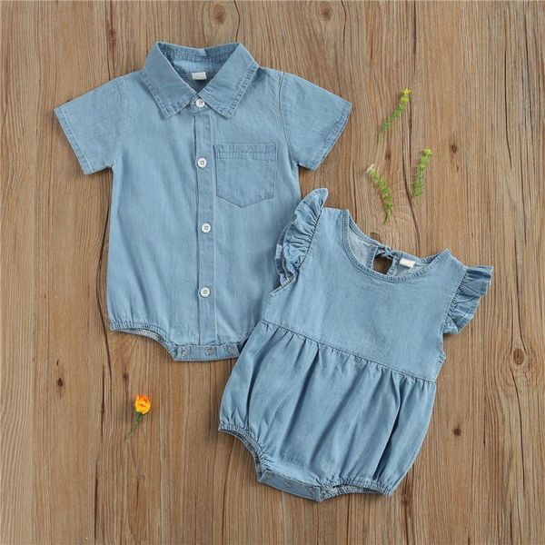 jumpsuits born baby boys girls short sleeve/ sleeve denim romper one-pieces fashion solid color for kids infant clothing, Blue
jumpsuits born baby boys girls short sleeve/ sleeve denim romper one-pieces fashion solid color for kids infant clothing, Blue