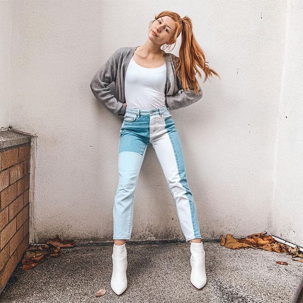 2011y2k patchwork straight mom jeans women vintage casual baggy high waist female casual harajuku denim streetwear pants iamy, Blue
2011y2k patchwork straight mom jeans women vintage casual baggy high waist female casual harajuku denim streetwear pants iamy, Blue