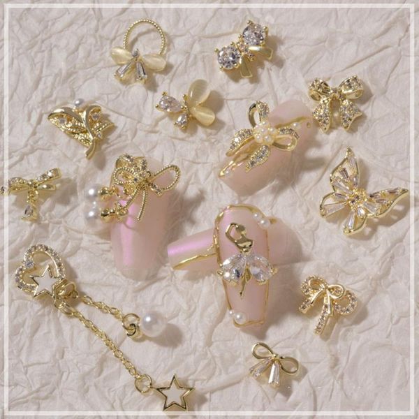 nail art decorations pearl butterfly chain pendant jewelry diy bowknot rhinestones manicure accessories, Silver;gold
nail art decorations pearl butterfly chain pendant jewelry diy bowknot rhinestones manicure accessories, Silver;gold