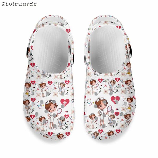 slippers elviswords women breathable sandals cartoon physio healthcare design clog shoes girls casual zuecos mujer, Black
slippers elviswords women breathable sandals cartoon physio healthcare design clog shoes girls casual zuecos mujer, Black