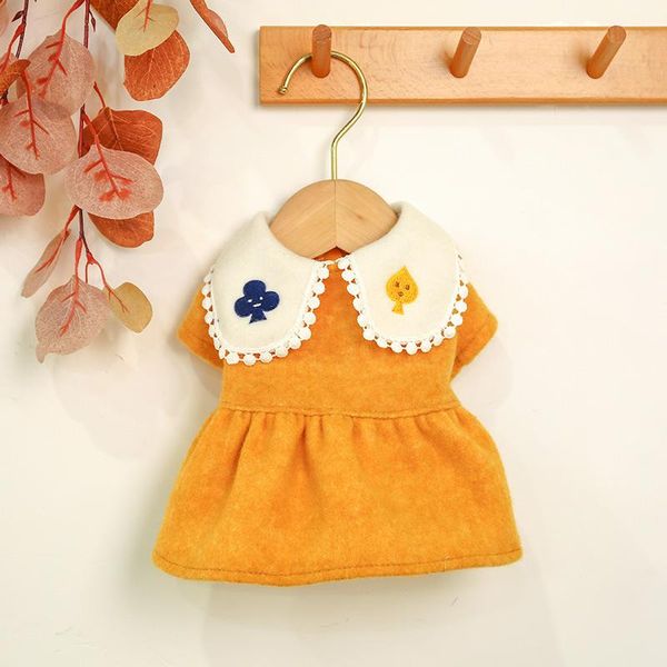 dog clothes for autumn and winter poker printing woolen pet skirt dresses with fashion collar small dogs apparel
dog clothes for autumn and winter poker printing woolen pet skirt dresses with fashion collar small dogs apparel