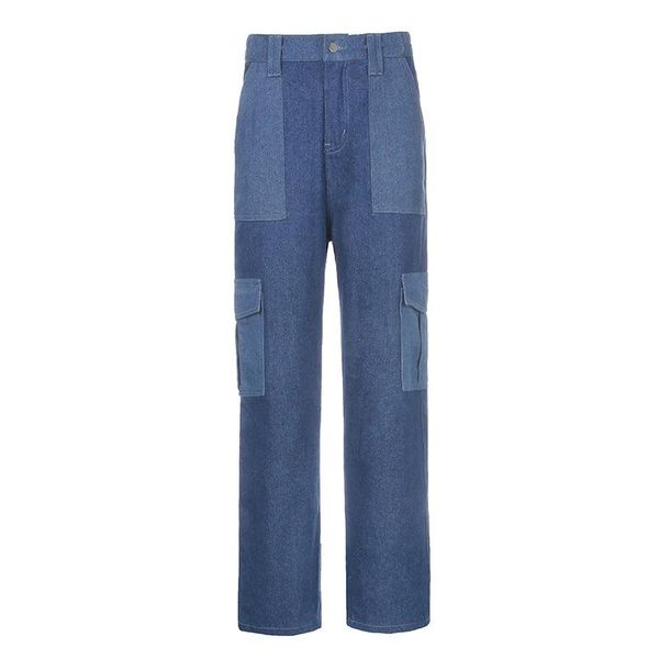 fanco autumn 2021 pocket patchwork streetwear hip hop jeans women long trouses denim fashion high waist female panelled elastic women's, Blue
fanco autumn 2021 pocket patchwork streetwear hip hop jeans women long trouses denim fashion high waist female panelled elastic women's, Blue