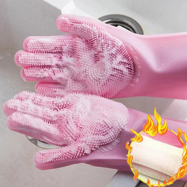 disposable gloves 1 pair keep warm multifunction magic silicone dishwashing scrubber dish washing rubber scrub kitchen cleaning
disposable gloves 1 pair keep warm multifunction magic silicone dishwashing scrubber dish washing rubber scrub kitchen cleaning
